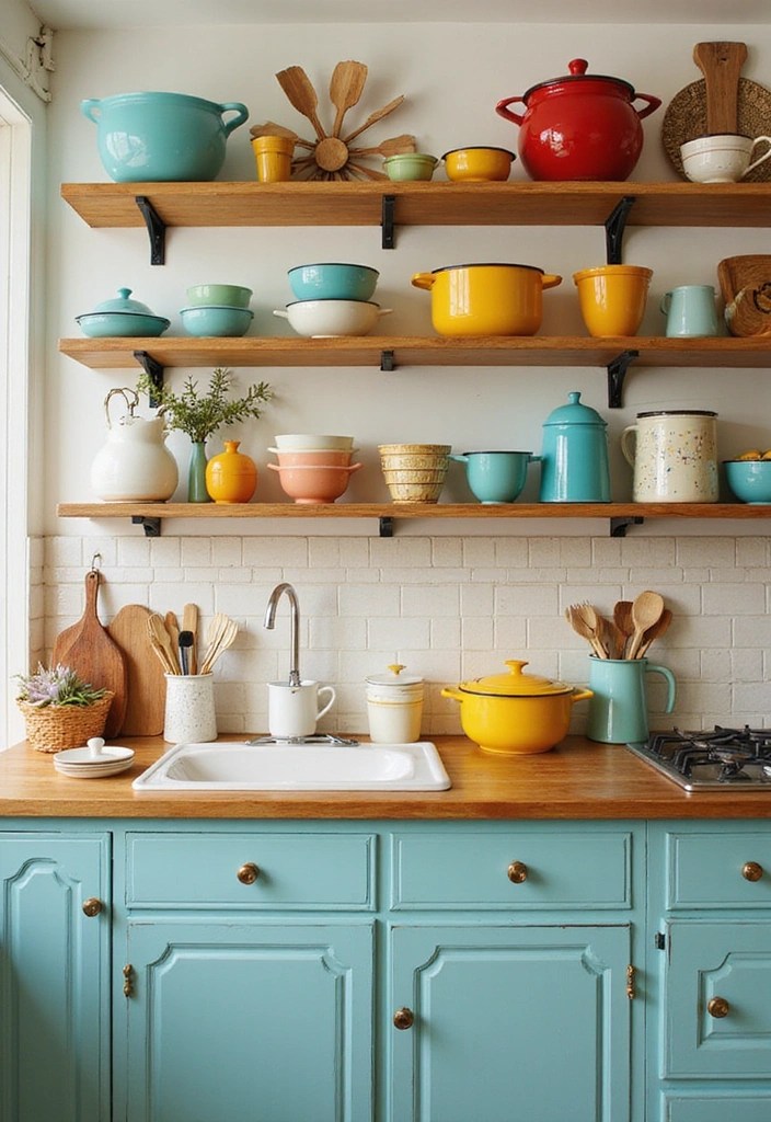 12 Vintage Home Decor Ideas That Will Add Timeless Charm to Your Space! - 6. Retro Kitchenware