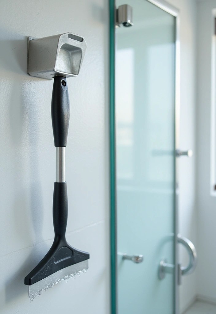 14 Genius Spring Bathroom Cleaning Tips You Wish You Knew Sooner! - 7. Invest in a Squeegee