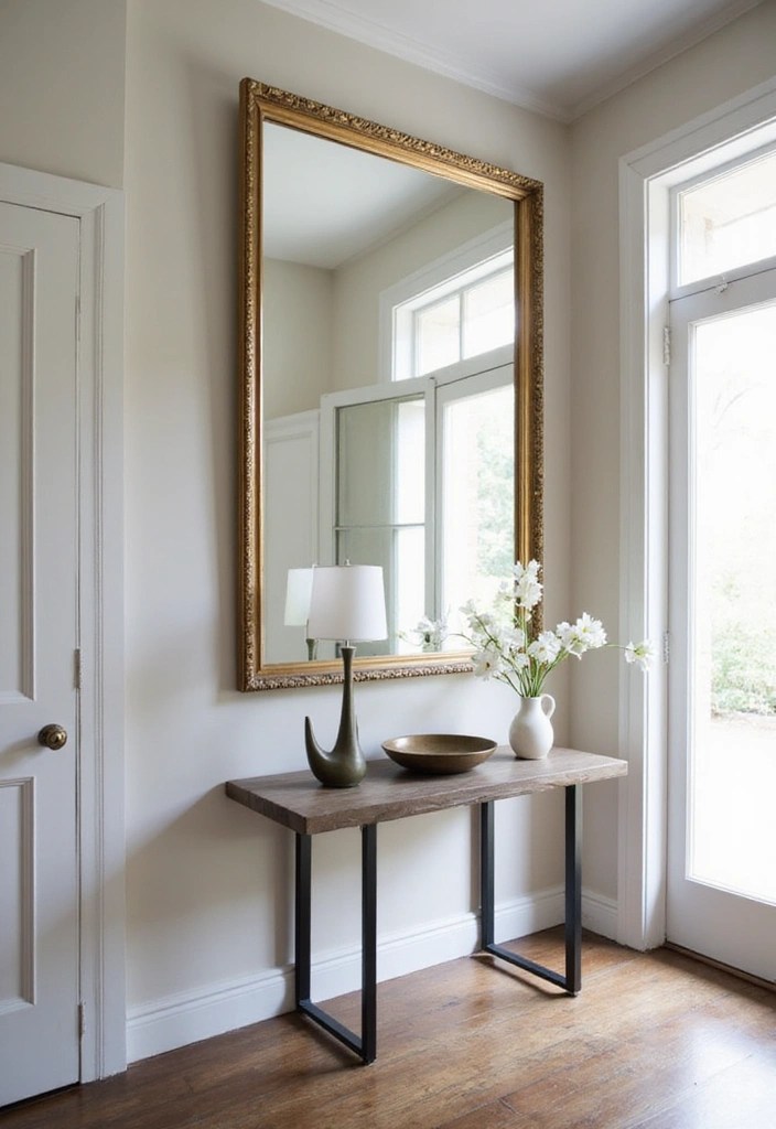 14 Minimalist Decor Hacks That Will Simplify Your Life (and Look Amazing!) - 12. Use Mirrors Wisely