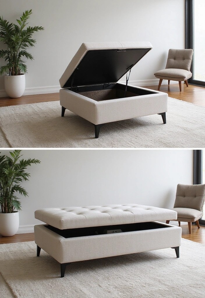 14 Minimalist Decor Hacks That Will Simplify Your Life (and Look Amazing!) - 2. Invest in Multi-Functional Furniture