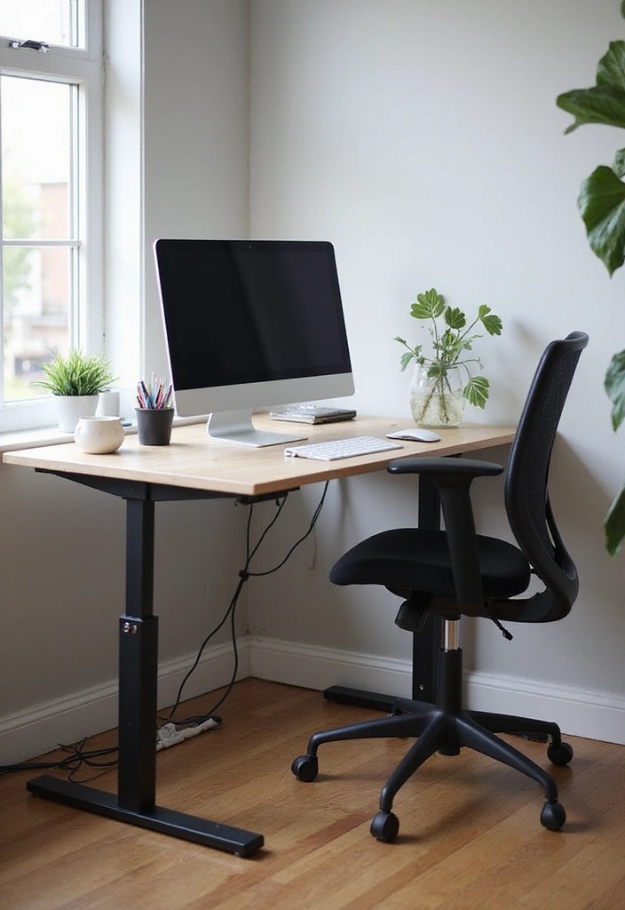 14 Small Home Office Ideas That Maximize Creativity in Tiny Spaces (You'll Love #9!) - 8. Optimize Your Desk Setup