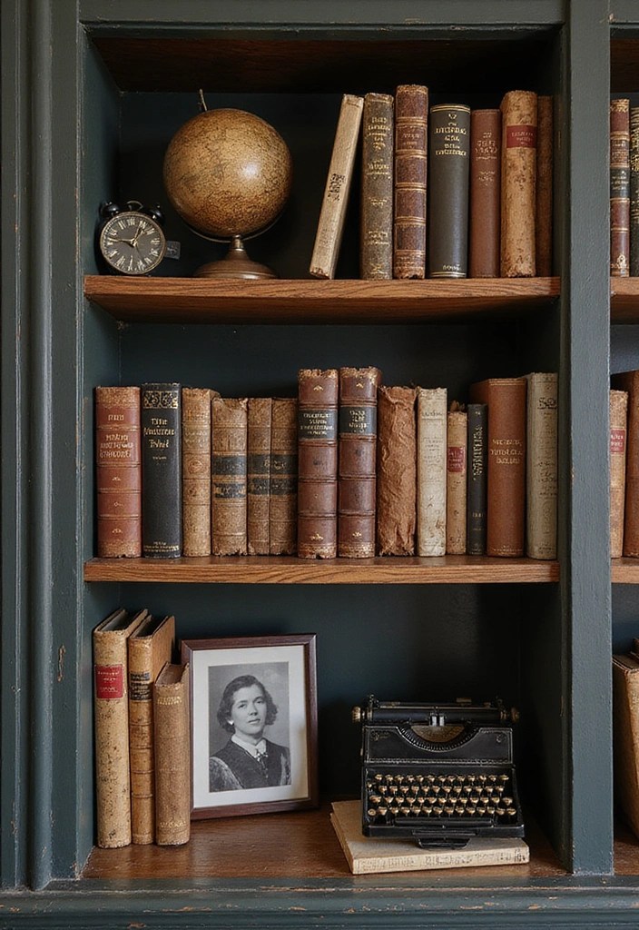 15 Chic Book Storage Ideas That Maximize Space and Style (Check Out #9!) - 12. Themed Bookshelves: A Narrative in Decor