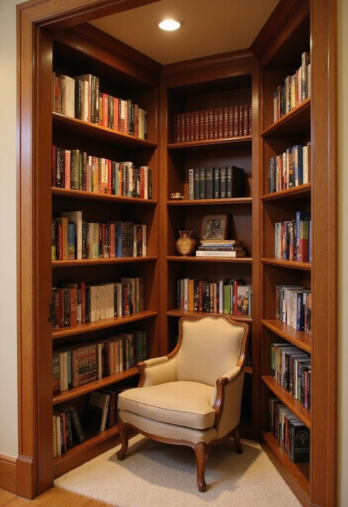 15 Chic Book Storage Ideas That Maximize Space and Style (Check Out #9!) - 4. Under-Stair Storage: Hidden Treasures