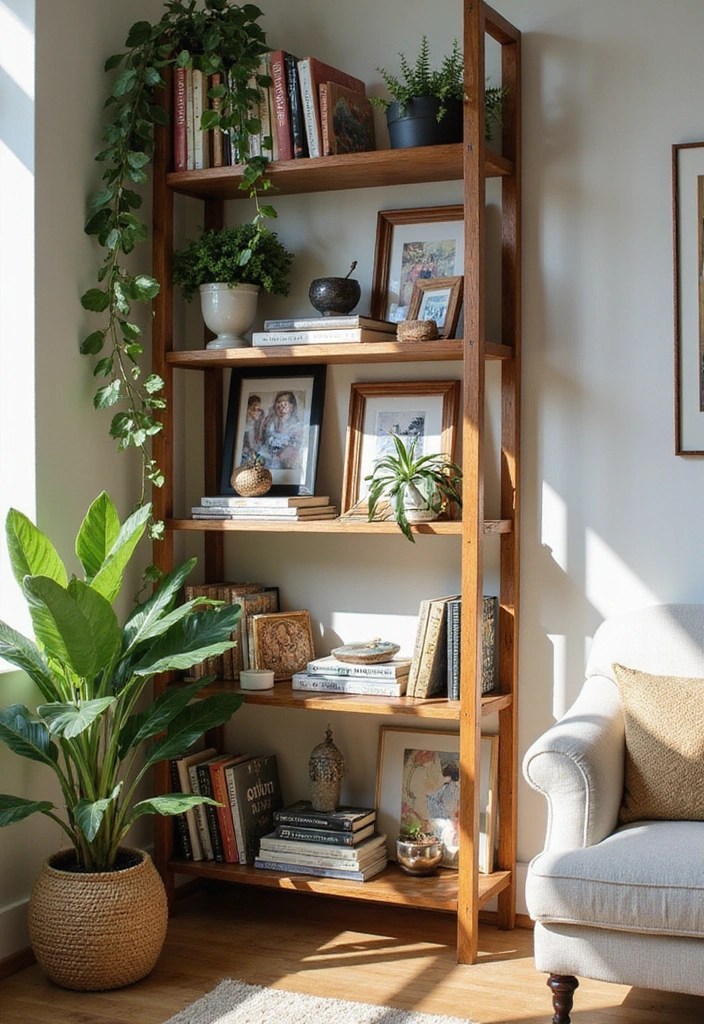 15 Chic Book Storage Ideas That Maximize Space and Style (Check Out #9!) - 8. Corner Bookshelves: Making Use of Every Inch