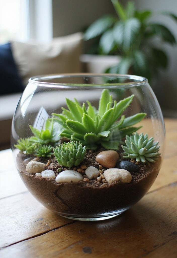 15 DIY Home Decor Projects That'll Transform Your Space in Minutes! - 13. DIY Terrarium