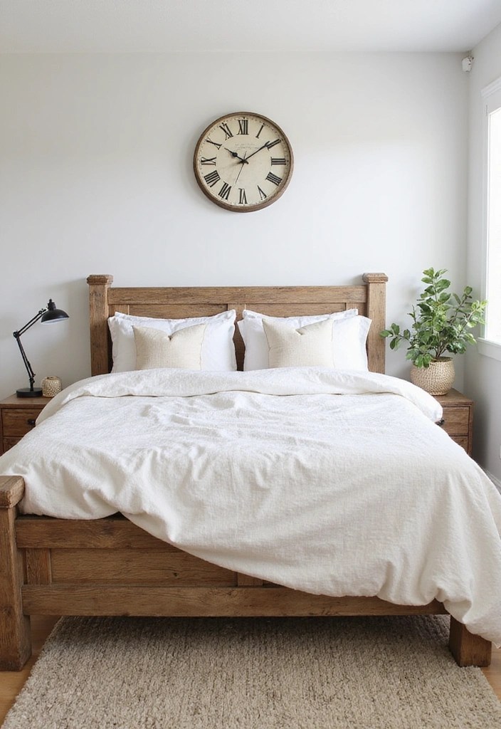 15 Dreamy Bedroom Makeovers Under $100 (Wait Until You See #7!) - 4. Modern Farmhouse