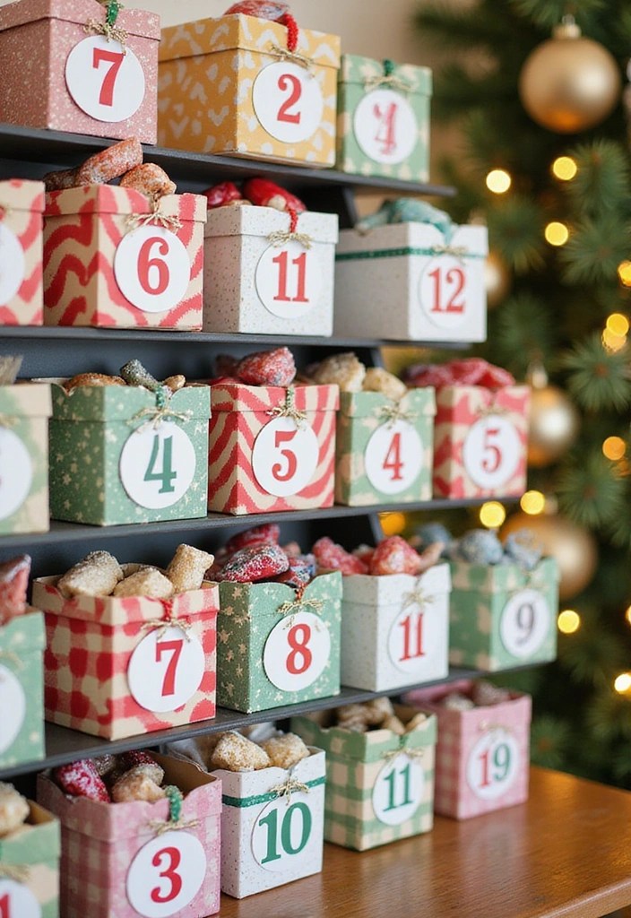 15 Fun Holiday Crafts to Brighten Up Your Home (You Won't Believe How Easy #7 Is!) - 5. Advent Calendar Craft