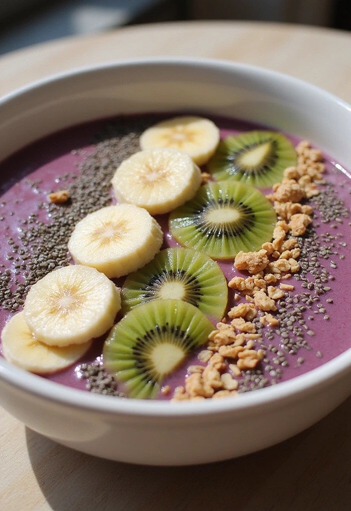 15 Healthy Snacks That Will Boost Your Energy and Help You Lose Weight (Try #9 Today!) - 11. Smoothie Bowl