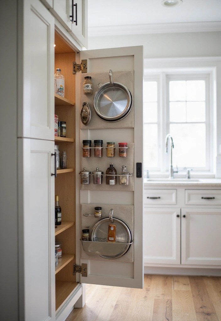 15 Kitchen Storage Solutions That'll Transform Your Cluttered Space into a Dream! - 5. Over-the-Door Organizers – Utilize Every Nook
