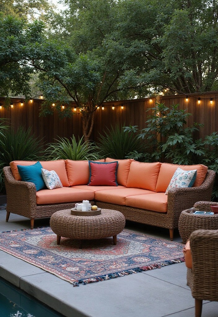 15 Outdoor Seating Ideas That'll Make Your Backyard the Ultimate Retreat! - 3. Outdoor Sofa Set