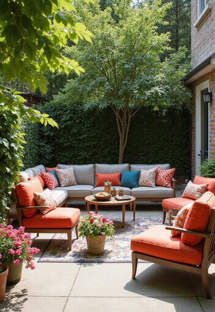 15 Stunning Outdoor Tables and Seating Solutions That'll Transform Your Backyard! - 15. Customizable Outdoor Furniture for a Personal Touch