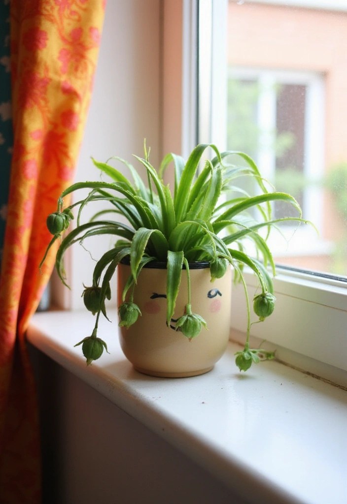 16 Indoor Plants That Will Make Your Apartment Feel Extra Cozy (#11 Will Surprise You!) - 6. Spider Plant
