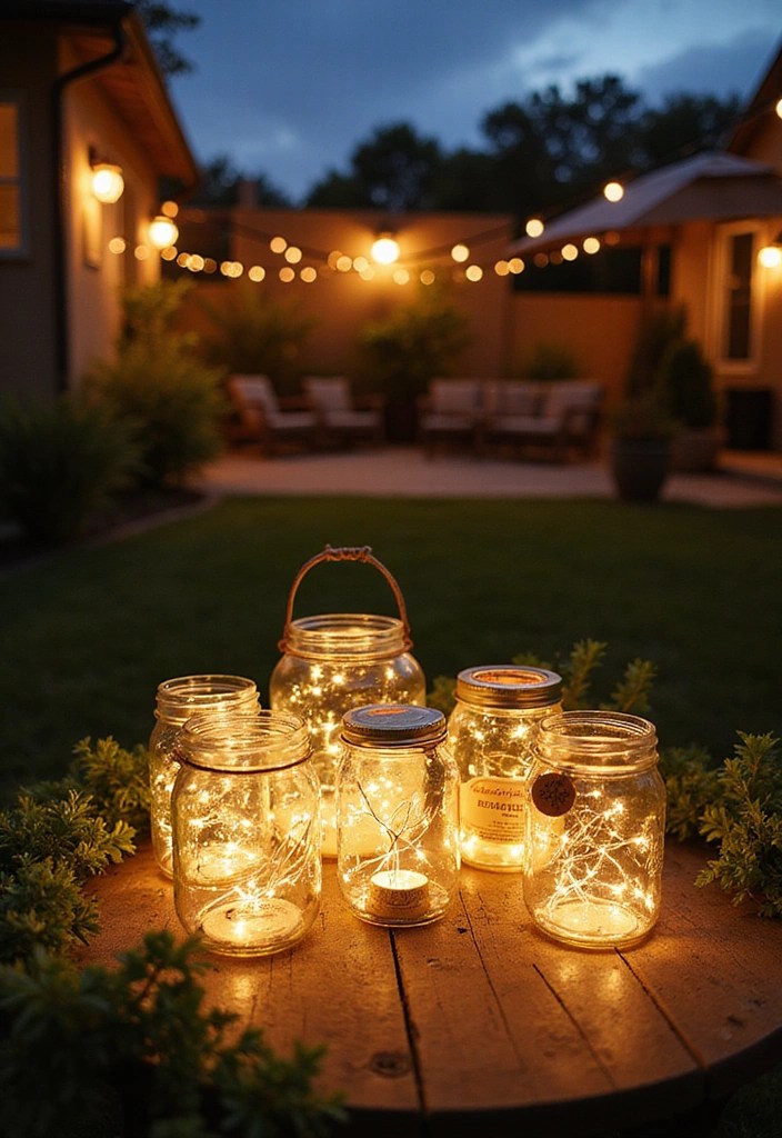 17 DIY Outdoor Lighting Ideas That Will Make Your Patio the Envy of the Neighborhood! - 2. Rustic Mason Jar Lanterns