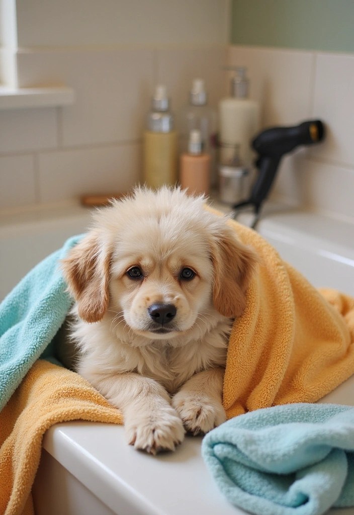 18 Genius Dog Grooming Hacks That Will Save You Time and Money (Your Pup Will Thank You for #9!) - 6. Quick Drying Technique