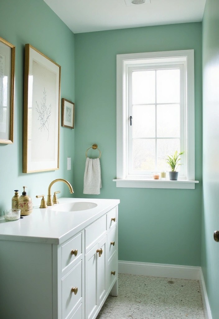 19 Affordable Bathroom Updates That'll Make You Feel Like You're at a Spa! - 1. Transform with Paint