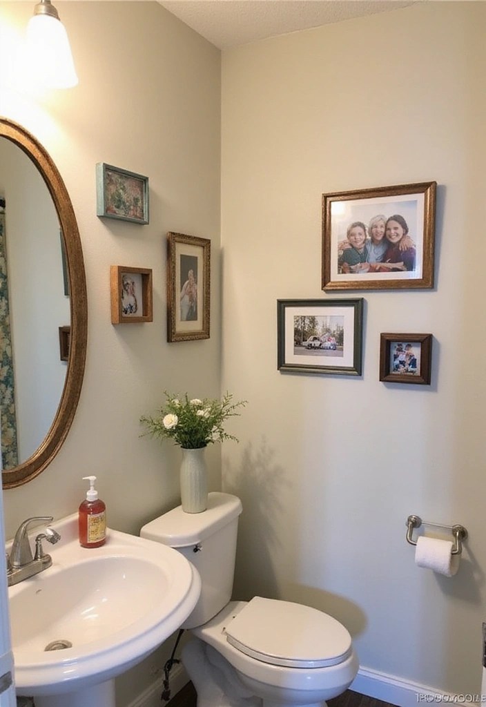 19 Affordable Bathroom Updates That'll Make You Feel Like You're at a Spa! - 11. Personalized Decor