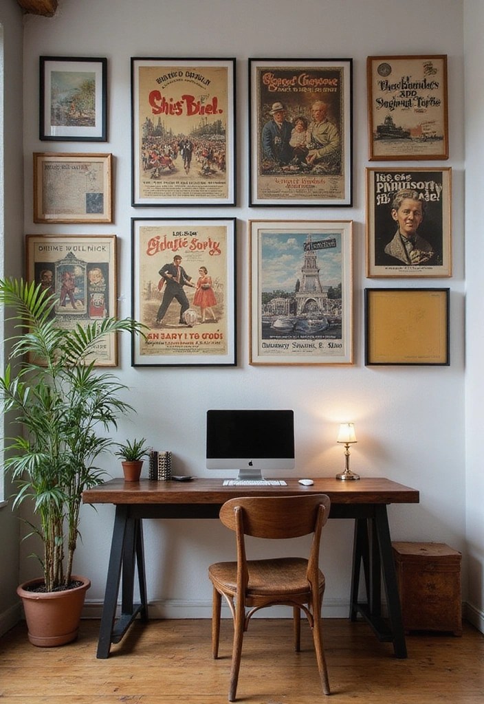 19 Affordable Wall Art Ideas That Will Wow Your Guests (You Won't Believe #3!) - 13. Vintage Posters