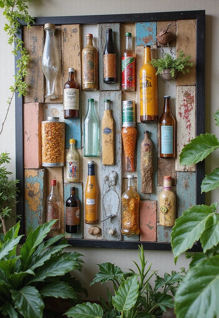 19 Affordable Wall Art Ideas That Will Wow Your Guests (You Won't Believe #3!) - 8. Upcycled Art