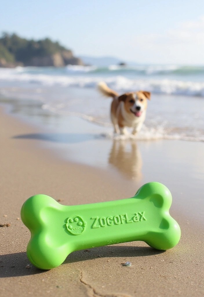 19 Must-Have Pet Toys That Will Keep Your Fur Baby Entertained for Hours (Don't Miss #11!) - 10. West Paw Zogoflex Hurley Dog Bone