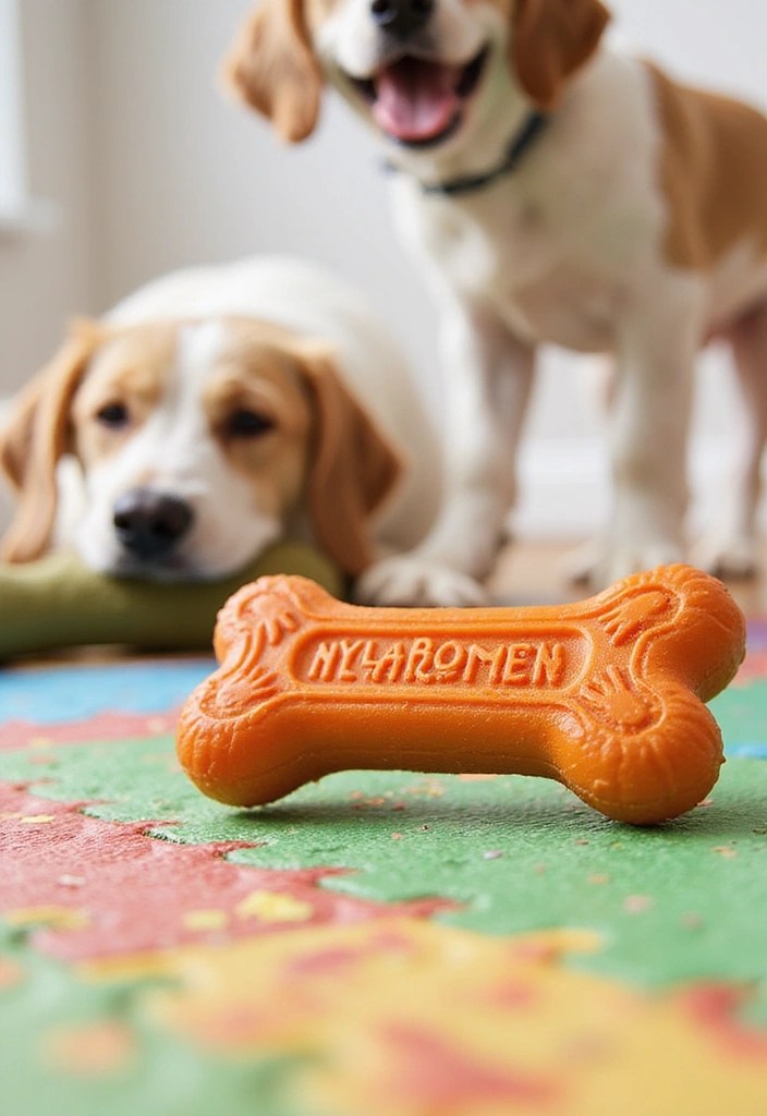 19 Must-Have Pet Toys That Will Keep Your Fur Baby Entertained for Hours (Don't Miss #11!) - 19. Nylabone DuraChew Chew Toy