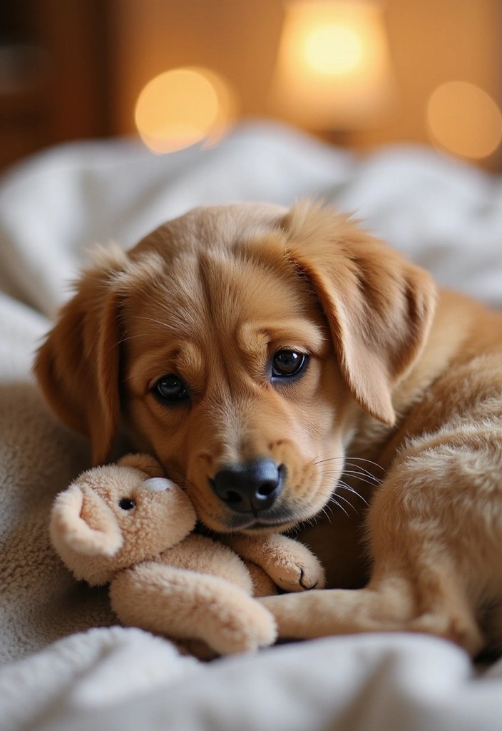 19 Must-Have Pet Toys That Will Keep Your Fur Baby Entertained for Hours (Don't Miss #11!) - 7. Snuggle Puppy Heartbeat Plush Toy