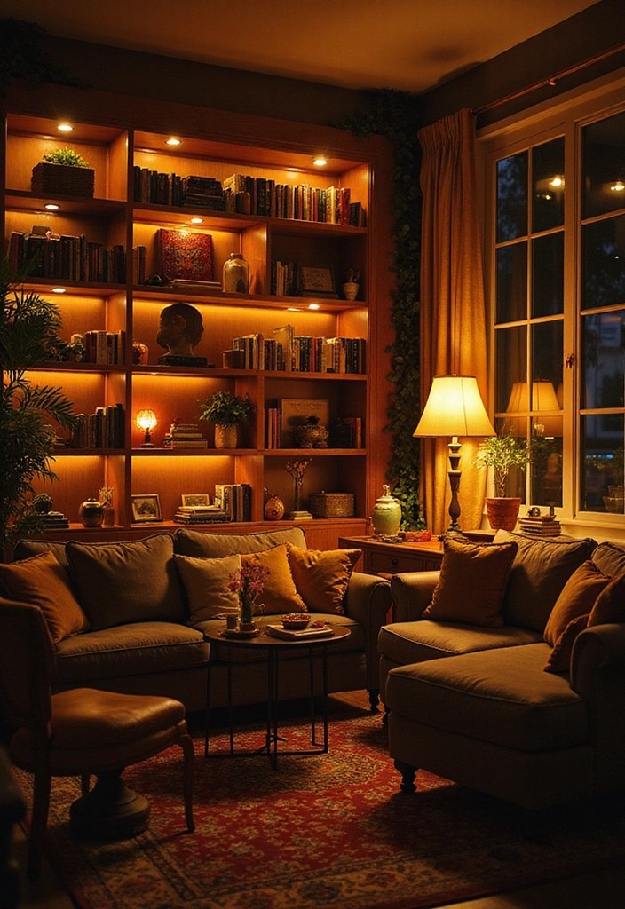 19 Small Apartment Decor Hacks That Will Make Your Space Feel Huge (You Won't Believe #3!) - 12. Layer Lighting