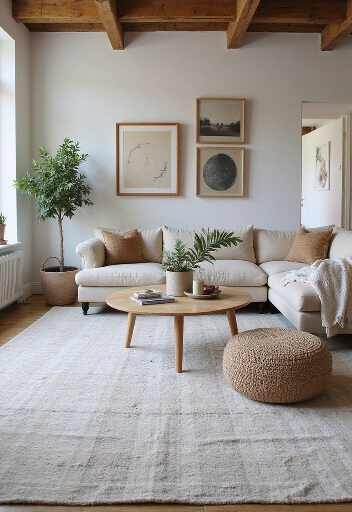 19 Small Apartment Decor Hacks That Will Make Your Space Feel Huge (You Won't Believe #3!) - 3. Create Zones with Rugs