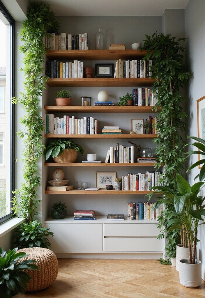 19 Small Apartment Decor Hacks That Will Make Your Space Feel Huge (You Won't Believe #3!) - 4. Maximize Vertical Space