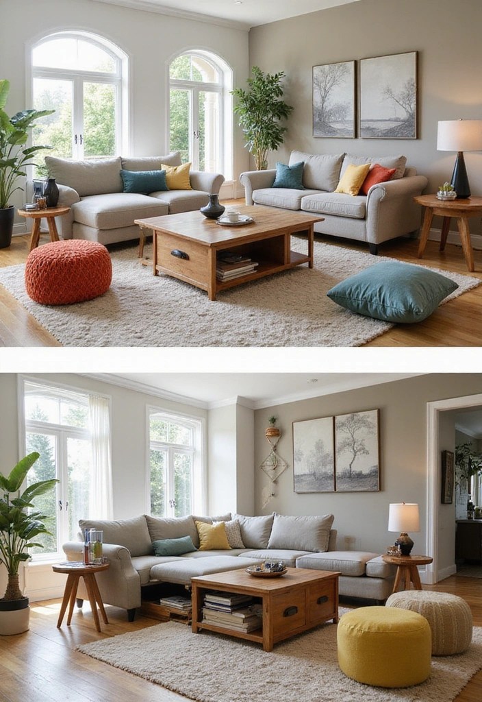 19 Small Apartment Decor Hacks That Will Make Your Space Feel Huge (You Won't Believe #3!) - 5. Choose Multi-functional Furniture