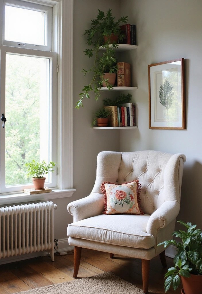 19 Small Apartment Decor Hacks That Will Make Your Space Feel Huge (You Won't Believe #3!) - 9. Utilize Corner Spaces