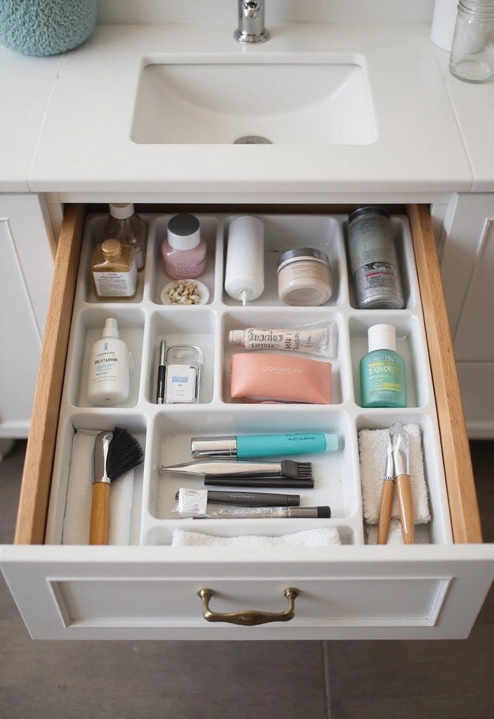 20 Amazing Home Organization Hacks That Will Change Your Life (You Won't Believe #11!) - 16. Bathroom Drawer Dividers