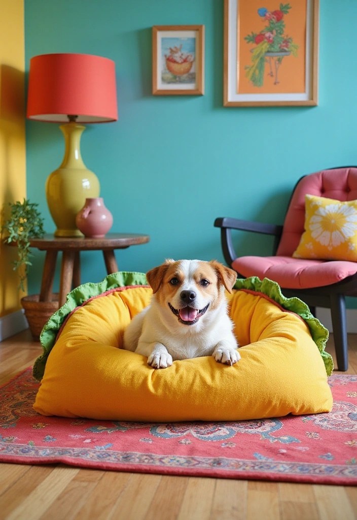 20 Pet Beds So Cozy Your Furry Friend Will Never Want to Leave (Check Out #11!) - 16. Fun and Quirky Beds