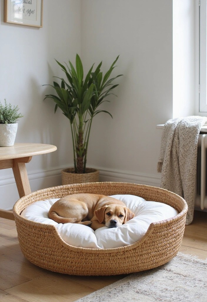 20 Pet Beds So Cozy Your Furry Friend Will Never Want to Leave (Check Out #11!) - 4. Stylish Basket Beds