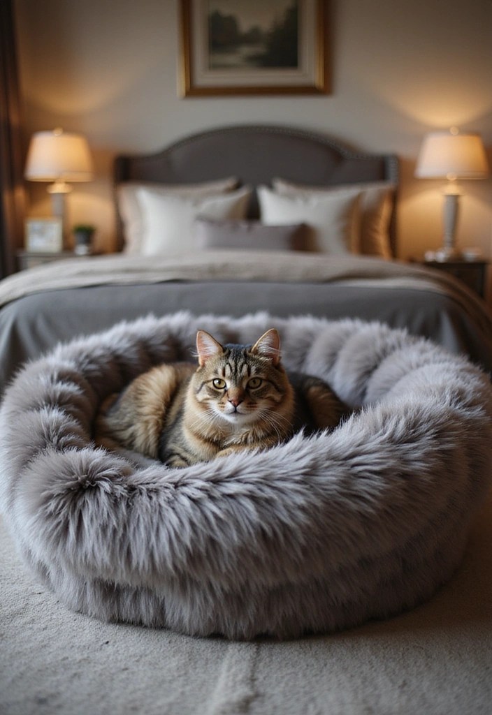 20 Pet Beds So Cozy Your Furry Friend Will Never Want to Leave (Check Out #11!) - 5. Luxurious Faux Fur Beds