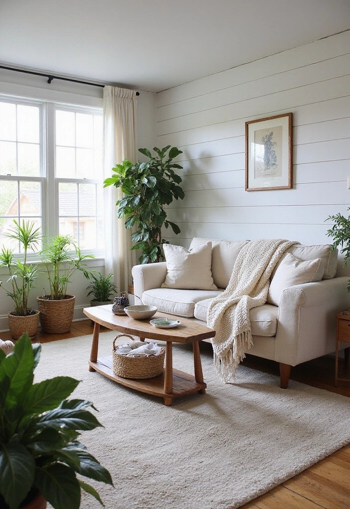 20 Stunning Living Room Ideas That Will Make You Want to Redecorate Today! - 9. Farmhouse Chic