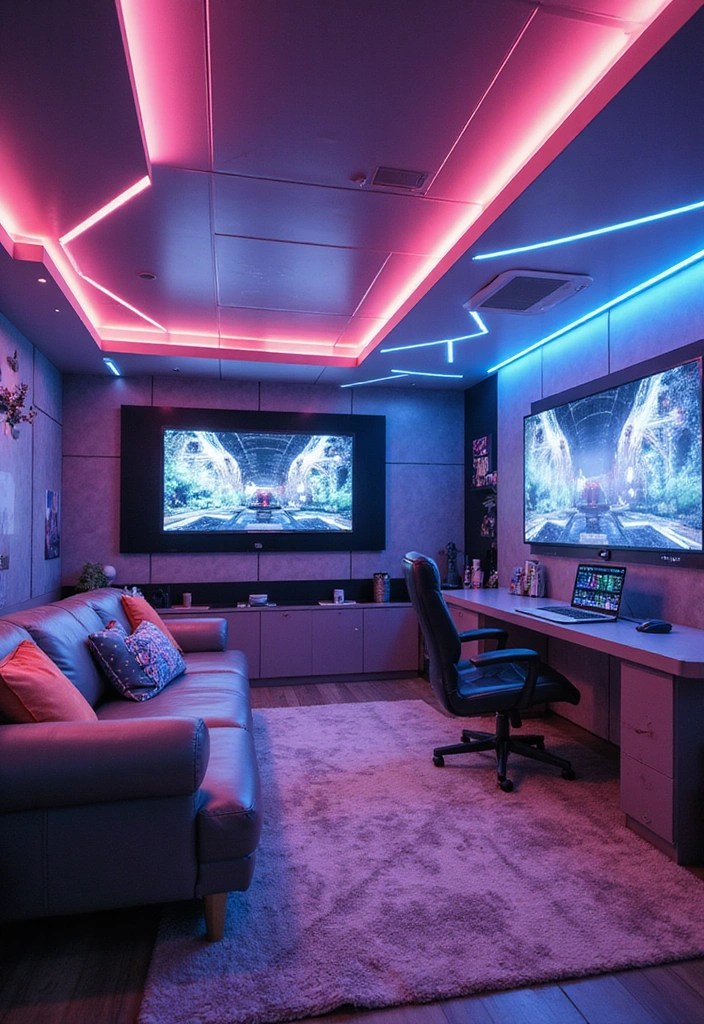 21 Fun Kids Room Ideas That'll Spark Your Child's Imagination (Wait for #10!) - 13. Tech Wonderland: Futuristic Setup