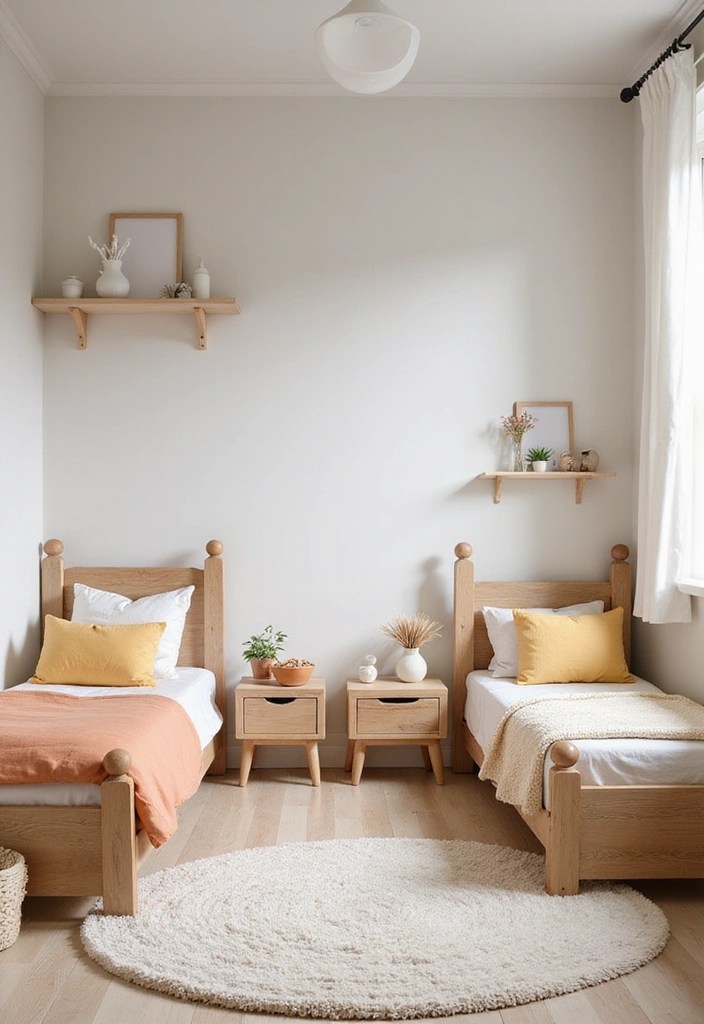 21 Fun Kids Room Ideas That'll Spark Your Child's Imagination (Wait for #10!) - 16. Minimalistic Magic: Simple & Clean