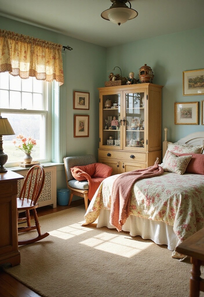 21 Fun Kids Room Ideas That'll Spark Your Child's Imagination (Wait for #10!) - 8. Vintage Charm: Retro Decor