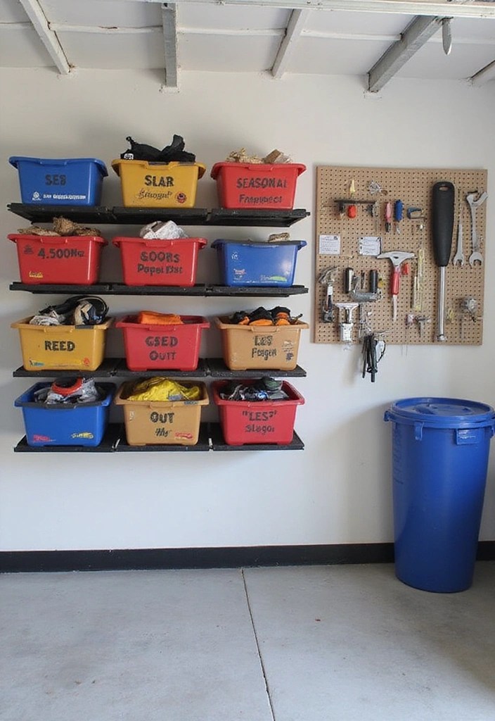 21 Genius Storage Hacks That'll Maximize Your Space (Say Goodbye to Clutter!) - 10. Garage Organization