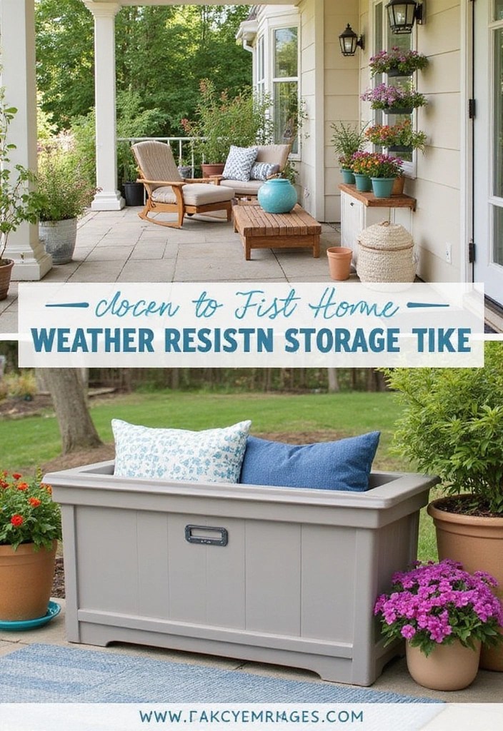 21 Genius Storage Hacks That'll Maximize Your Space (Say Goodbye to Clutter!) - 16. Outdoor Storage Solutions