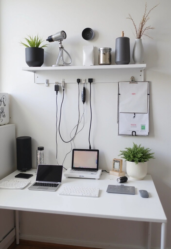 21 Genius Storage Hacks That'll Maximize Your Space (Say Goodbye to Clutter!) - 17. Smart Tech Storage