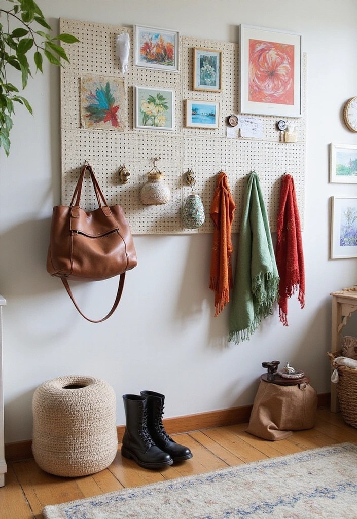 21 Genius Storage Hacks That'll Maximize Your Space (Say Goodbye to Clutter!) - 19. Creative Wall Art Storage