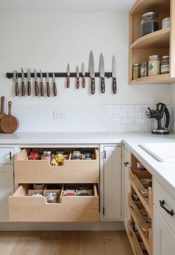 21 Genius Storage Hacks That'll Maximize Your Space (Say Goodbye to Clutter!) - 4. Clever Kitchen Storage