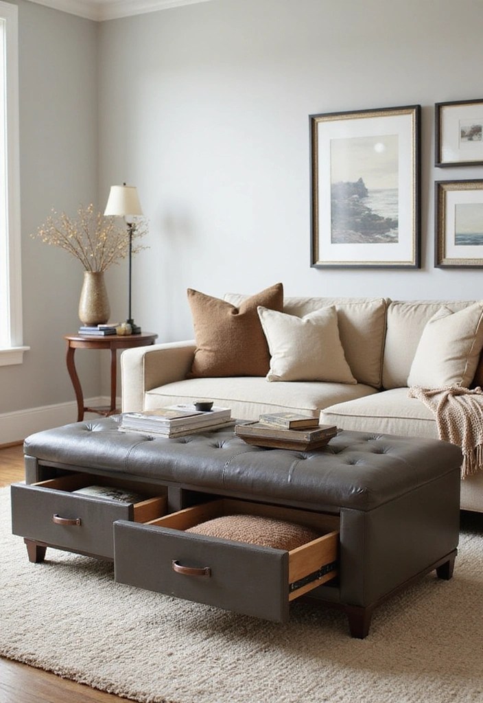 21 Genius Storage Hacks That'll Maximize Your Space (Say Goodbye to Clutter!) - 9. Multi-Functional Furniture