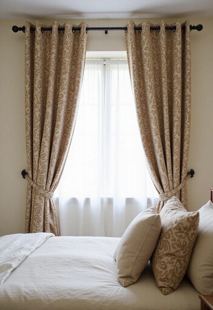21 Stunning Bedroom Decor Transformations Under $100 (You Won't Believe #9!) - 11. Customized Curtains