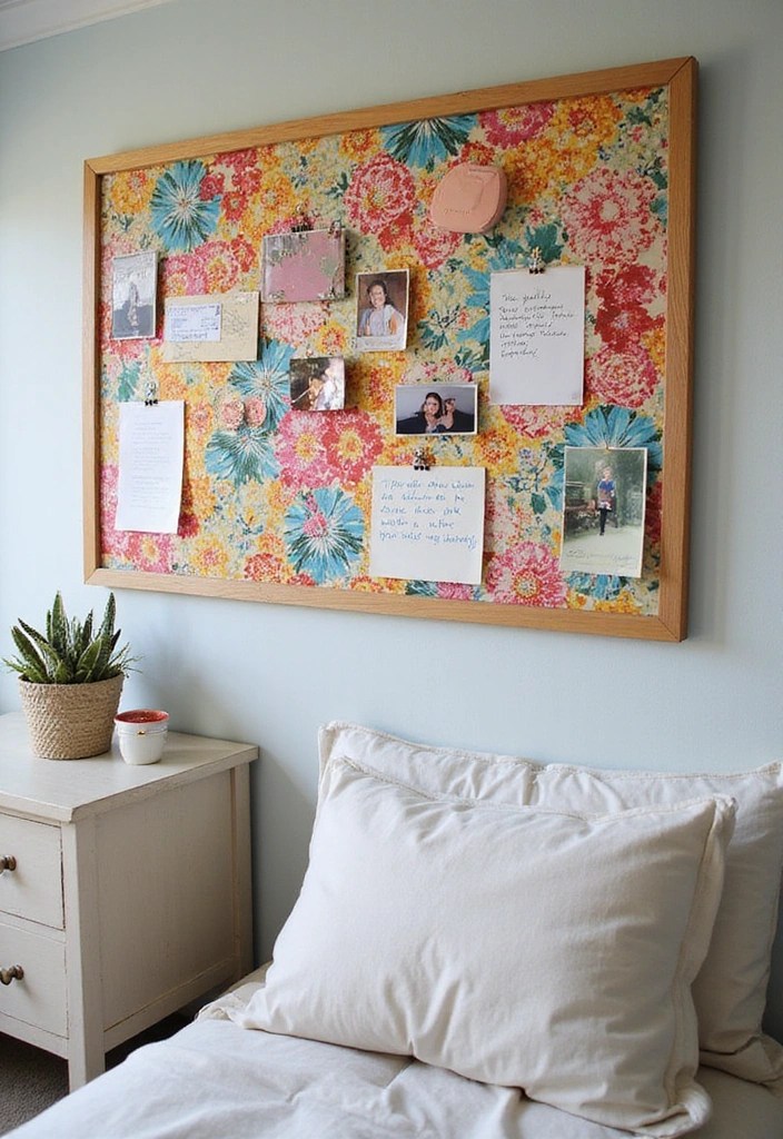 21 Stunning Bedroom Decor Transformations Under $100 (You Won't Believe #9!) - 18. Colorful Bulletin Board