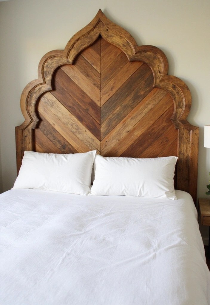 21 Stunning Bedroom Decor Transformations Under $100 (You Won't Believe #9!) - 7. Upcycled Headboard