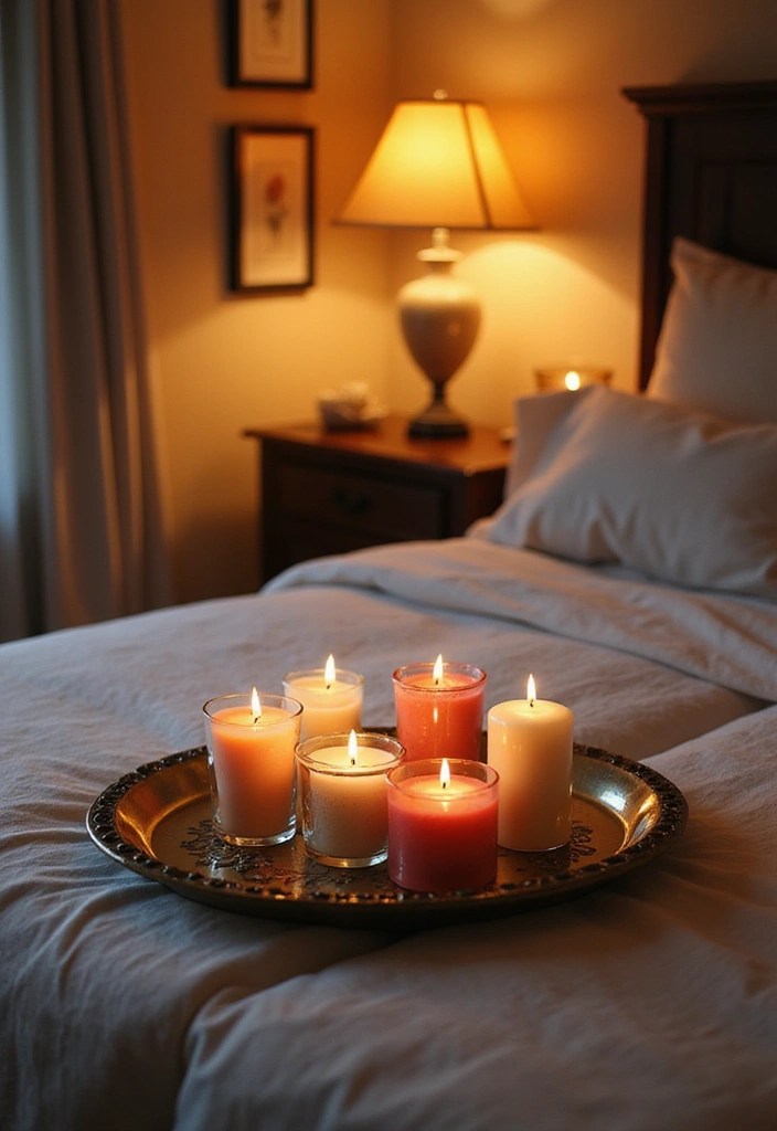 22 Tranquil Bedroom Revamps That Cost Less Than $100 (You Won’t Believe #10!) - 19. Scented Candles