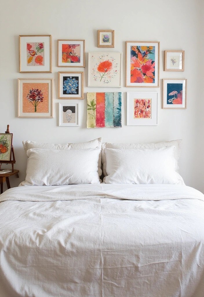 22 Tranquil Bedroom Revamps That Cost Less Than $100 (You Won’t Believe #10!) - 2. DIY Wall Art