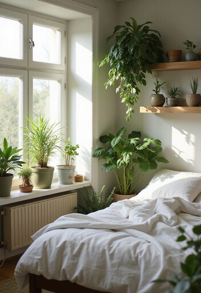 22 Tranquil Bedroom Revamps That Cost Less Than $100 (You Won’t Believe #10!) - 4. Indoor Plants